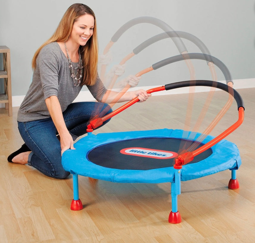 Little Tikes Easy Store 3 ft Trampoline