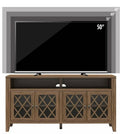 Better Homes & Gardens Trellis Luxury TV Stand – Walnut Finish (Solid & Elegant