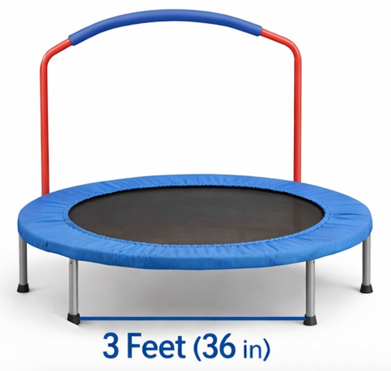 Little Tikes Easy Store 3 ft Trampoline